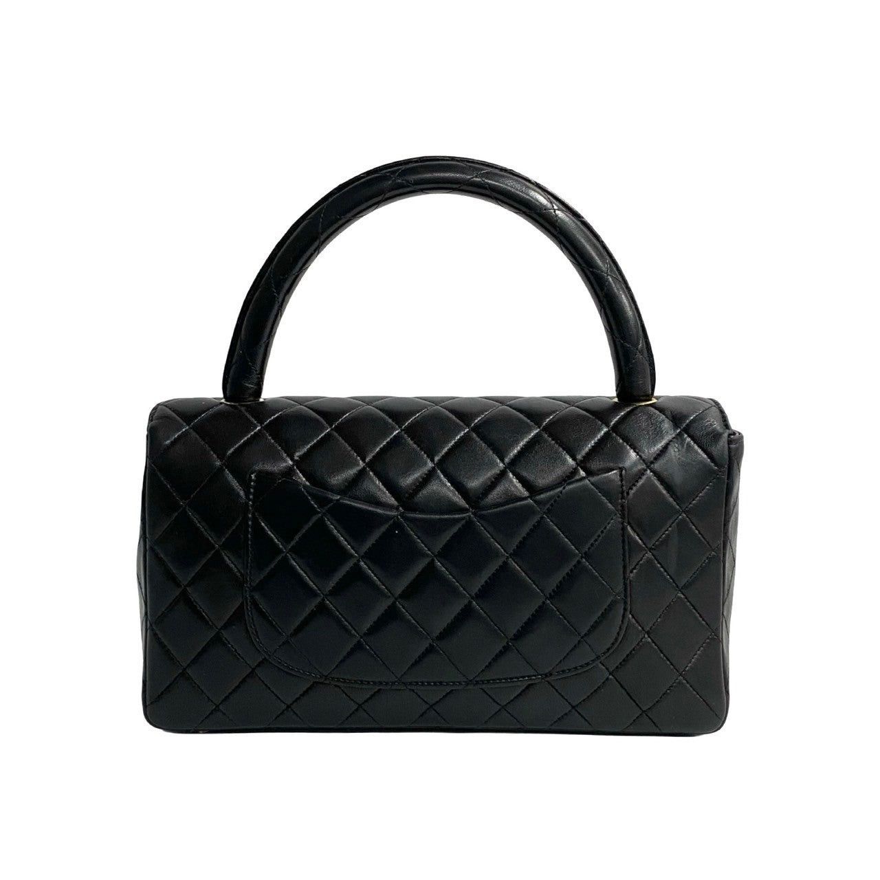 Chanel Chanel Handbag Black Leather Size ONE SIZE - 4 Thumbnail
