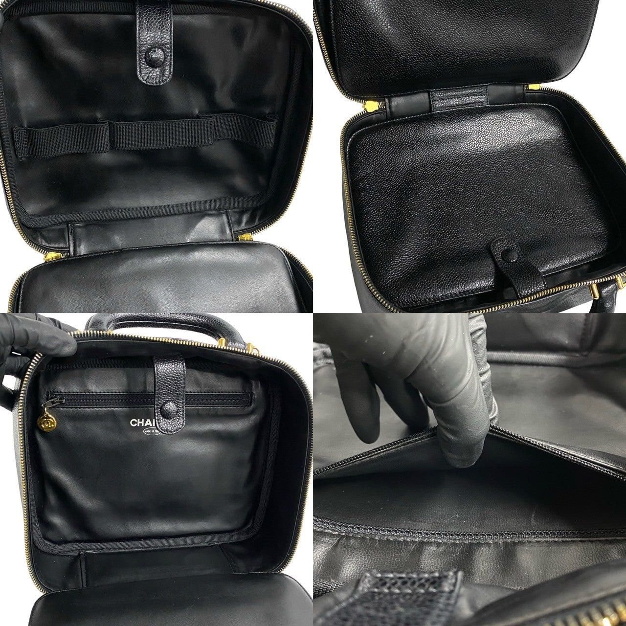 Chanel Chanel Shoulder Bag Black Leather Size ONE SIZE - 8 Thumbnail