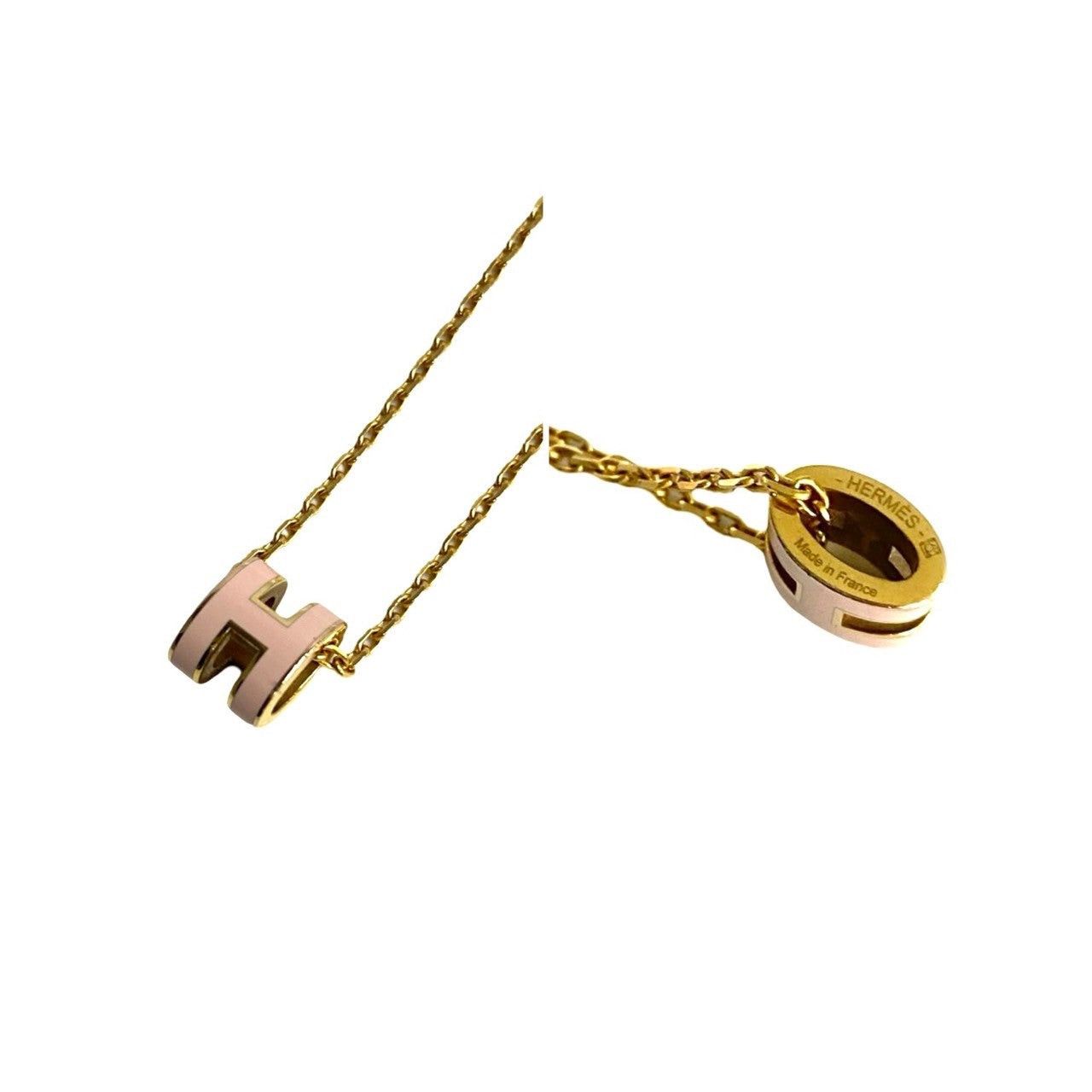 Hermes Hermes Necklace Gold Plated Size ONE SIZE - 3 Thumbnail