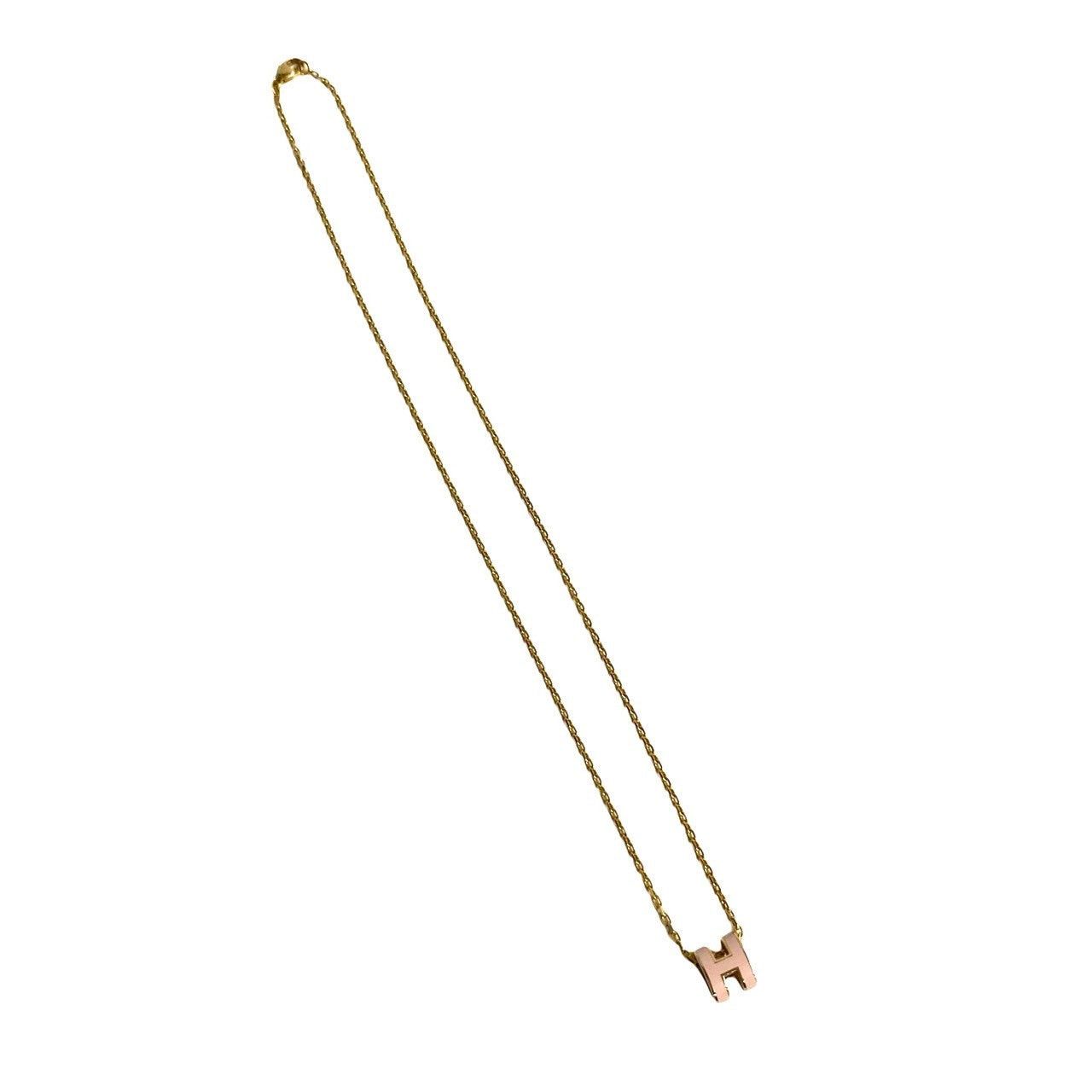 Hermes Hermes Necklace Gold Plated Size ONE SIZE - 4 Thumbnail