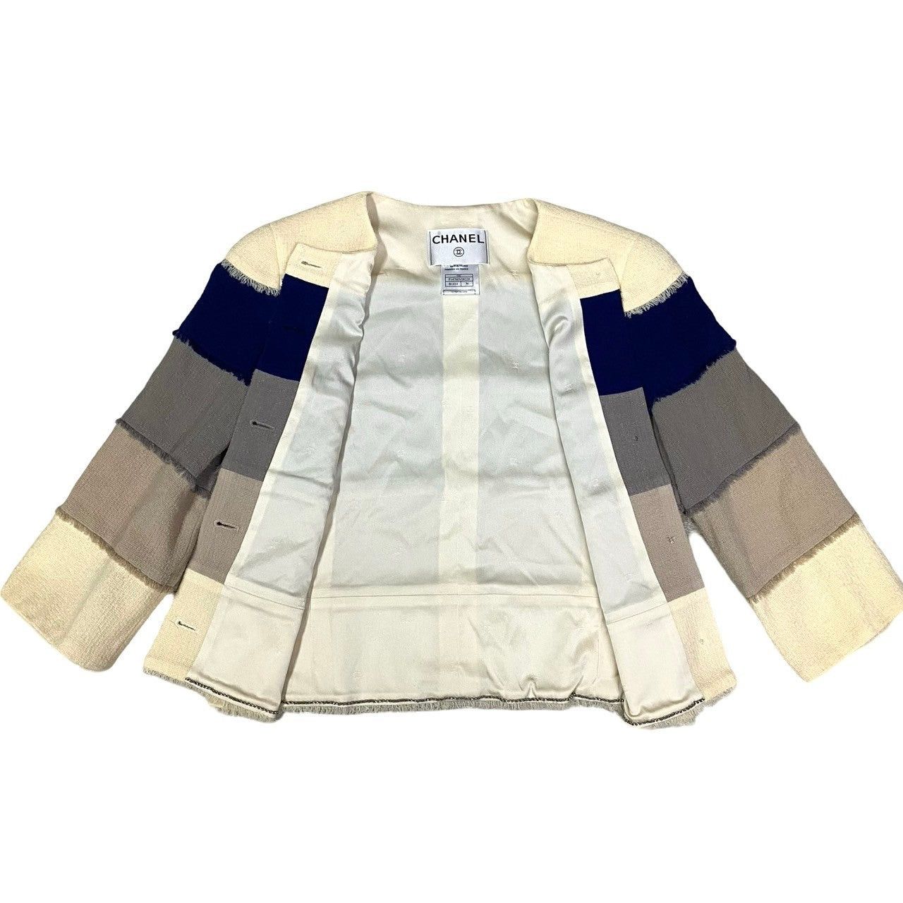 Chanel Chanel Blue Wool Size ONE SIZE - 5 Thumbnail