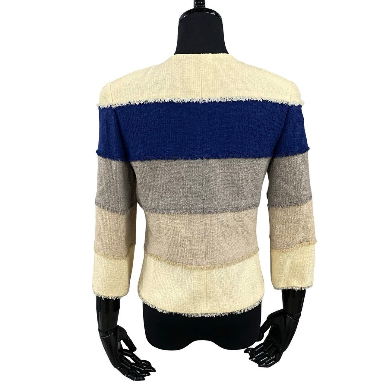 Chanel Chanel Blue Wool Size ONE SIZE - 2 Thumbnail
