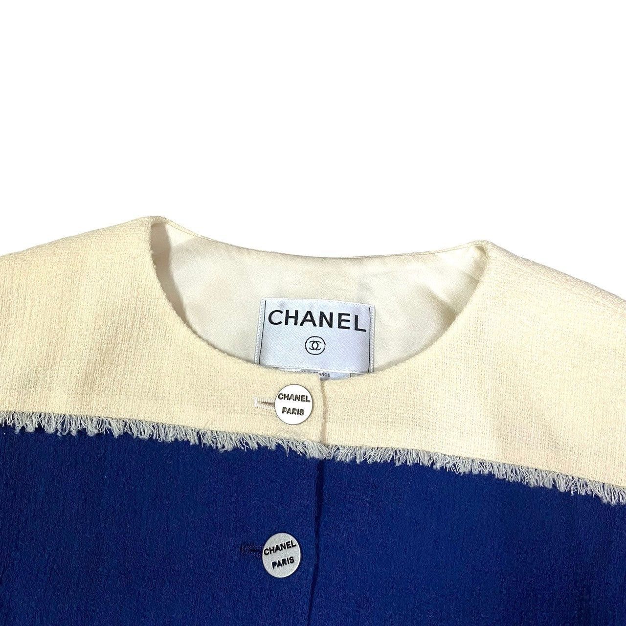 Chanel Chanel Blue Wool Size ONE SIZE - 7 Thumbnail