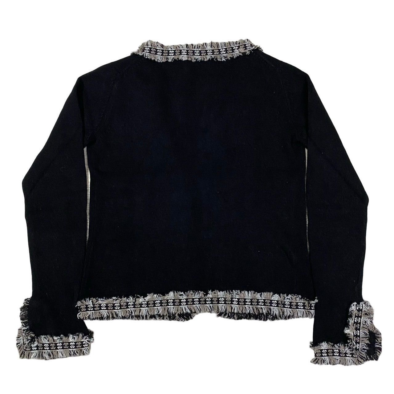 Chanel Chanel Black Cashmere Size ONE SIZE - 6 Thumbnail