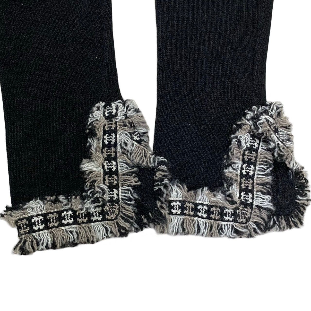 Chanel Chanel Black Cashmere Size ONE SIZE - 8 Thumbnail