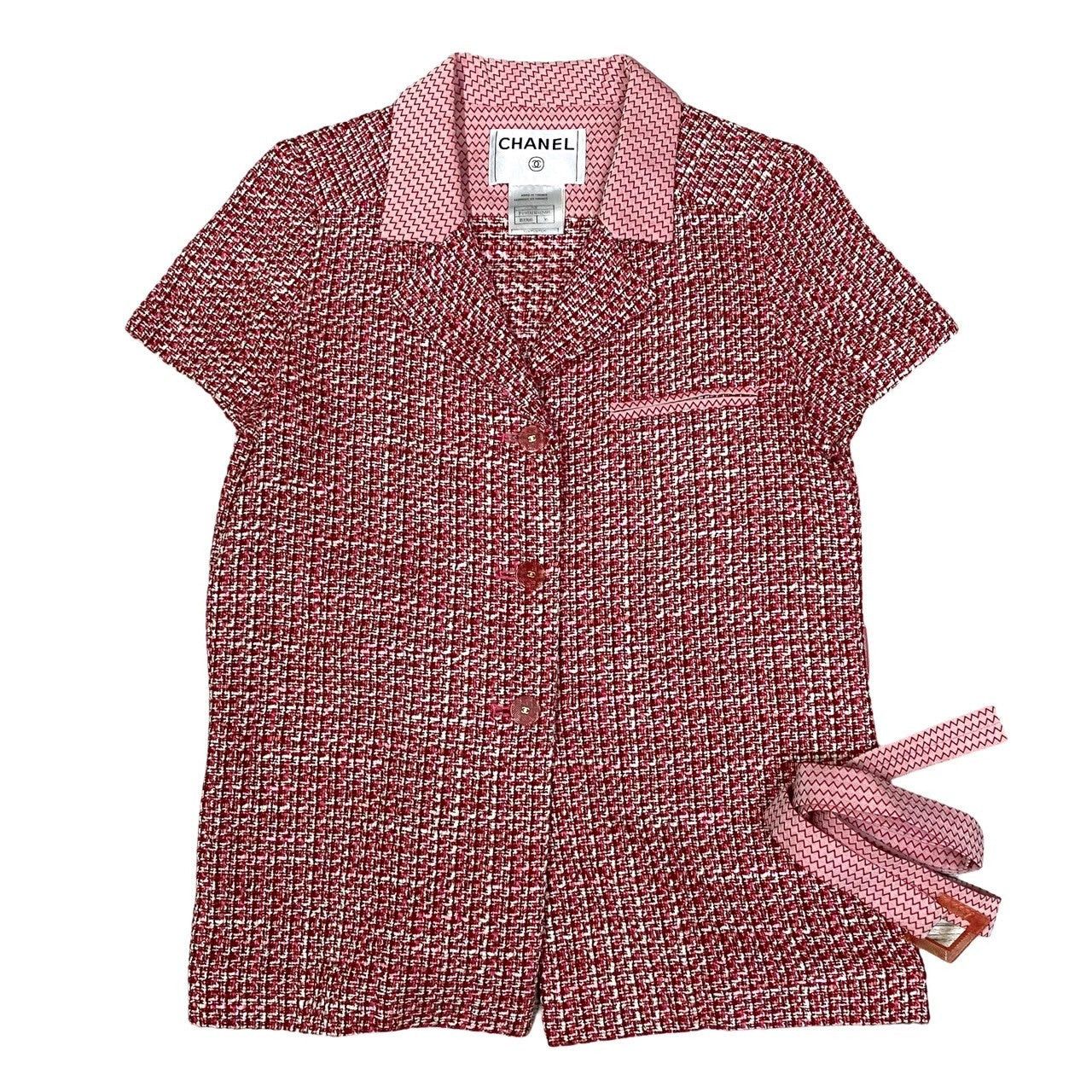 Chanel Chanel Red Wool Size ONE SIZE - 3 Thumbnail