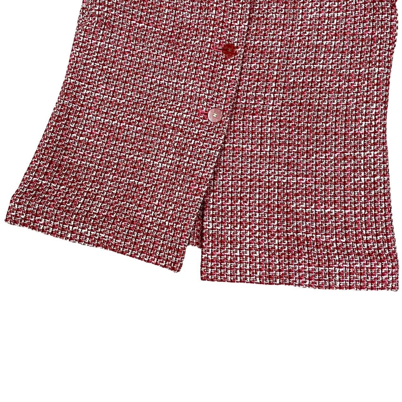 Chanel Chanel Red Wool Size ONE SIZE - 9 Thumbnail