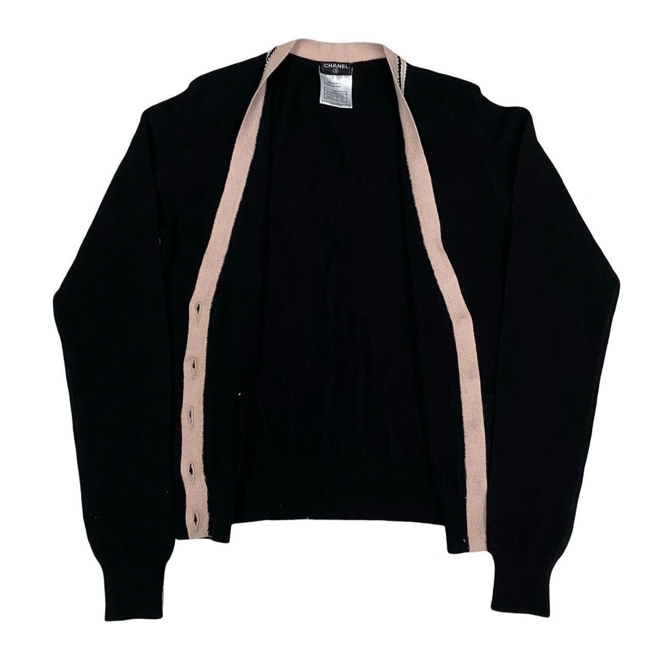 Chanel Chanel Black Cashmere Size ONE SIZE - 5 Thumbnail
