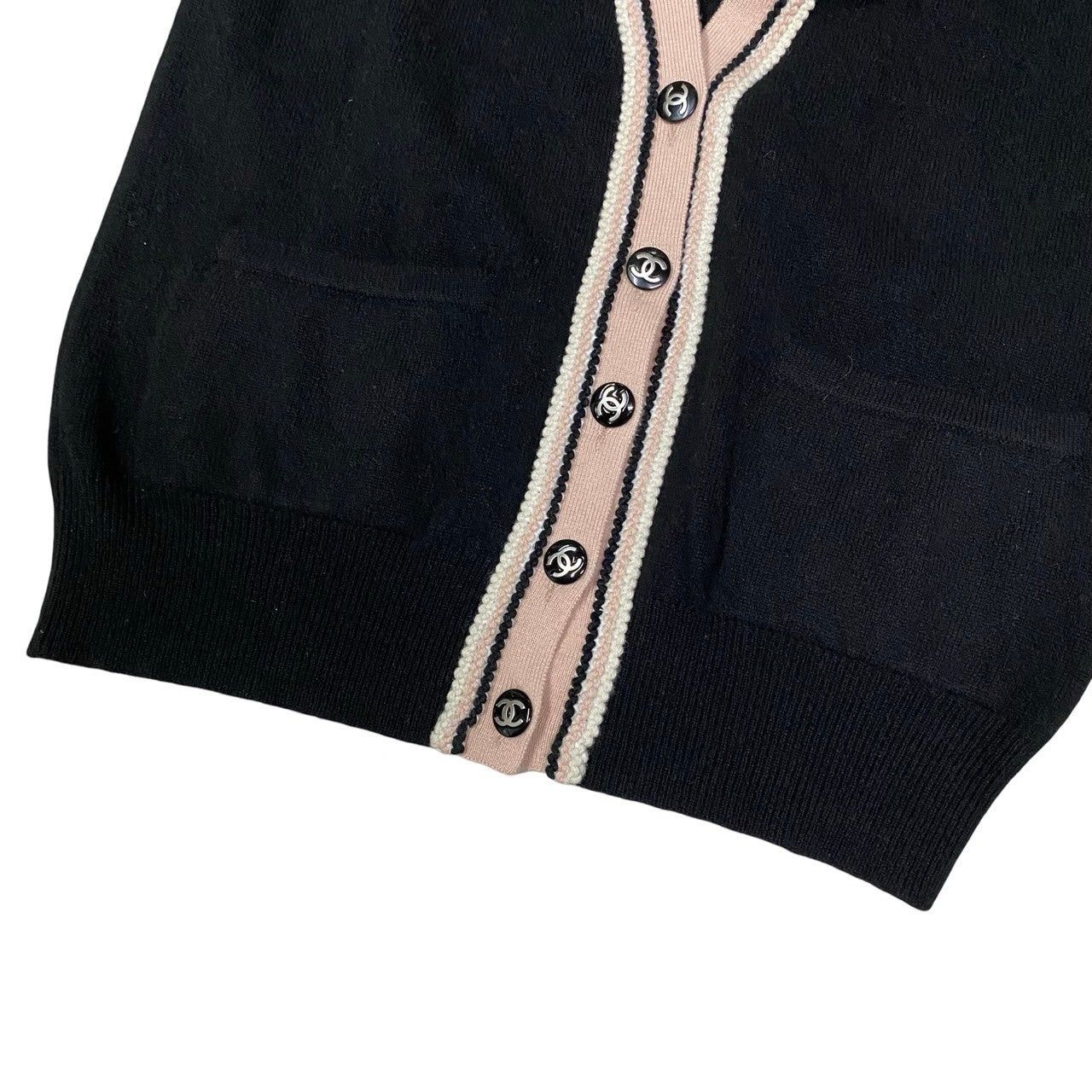 Chanel Chanel Black Cashmere Size ONE SIZE - 8 Thumbnail