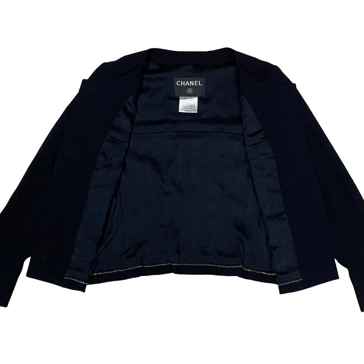 Chanel Chanel Black Silk Size ONE SIZE - 5 Thumbnail