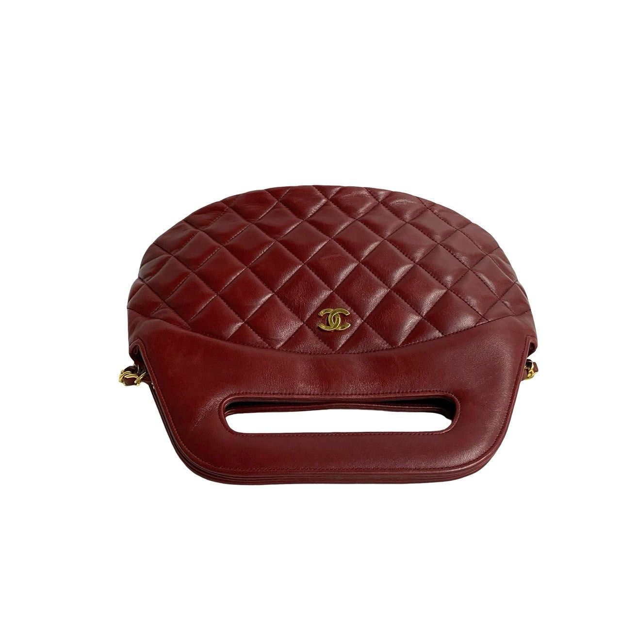Chanel Chanel Shoulder Bag Red Leather Size ONE SIZE - 5 Thumbnail