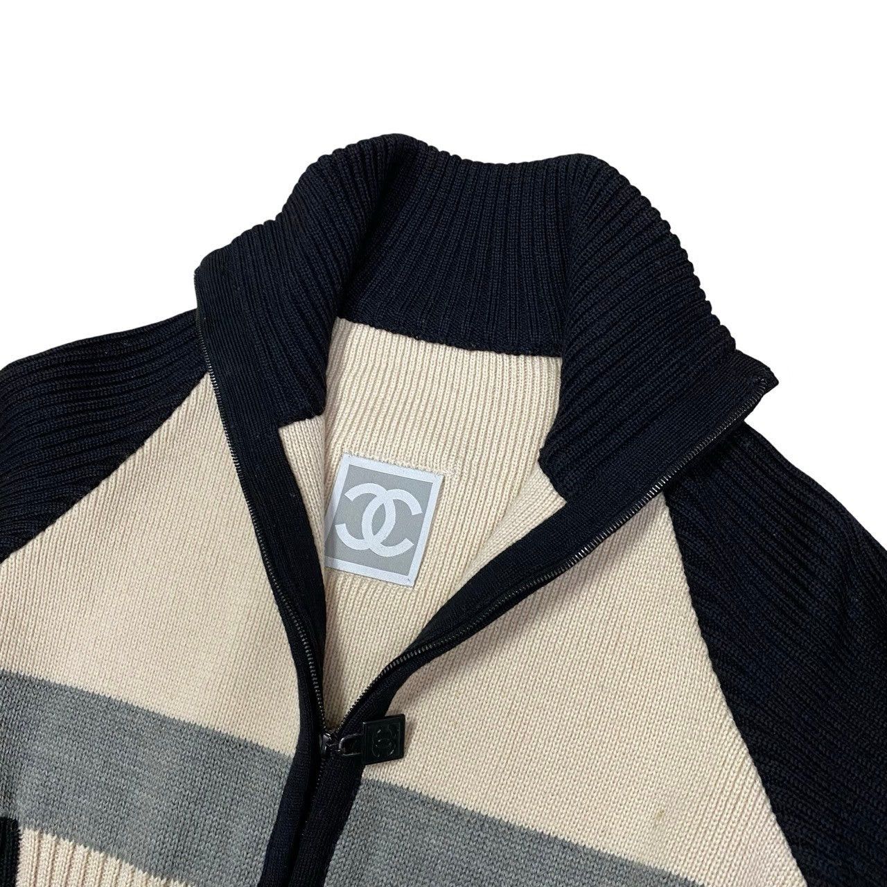 Chanel Chanel Black Wool Size ONE SIZE - 7 Thumbnail