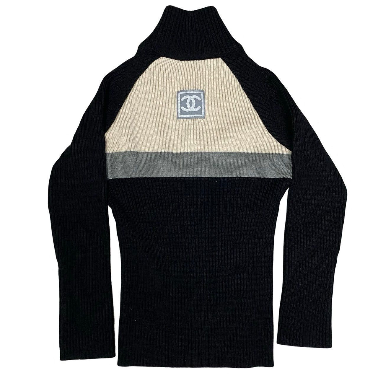 Chanel Chanel Black Wool Size ONE SIZE - 5 Thumbnail
