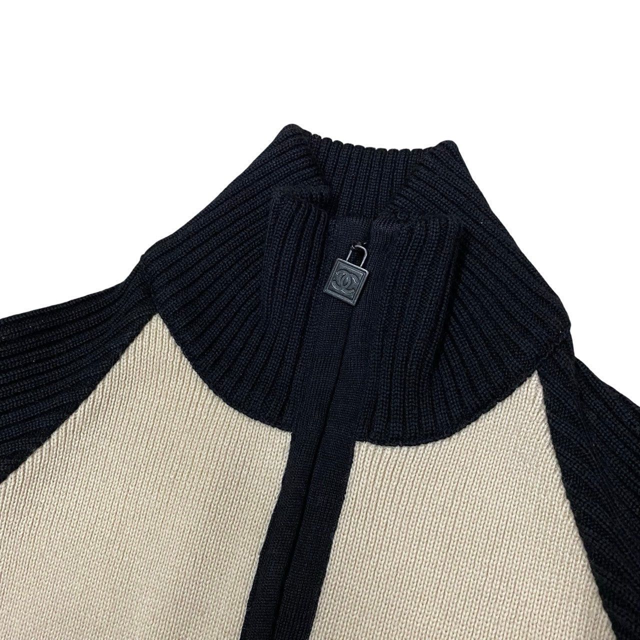 Chanel Chanel Black Wool Size ONE SIZE - 6 Thumbnail