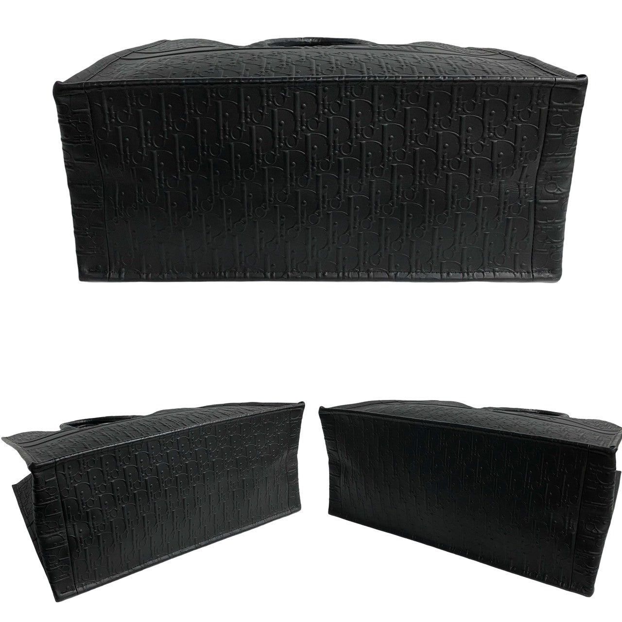 Dior Dior Tote Bag Black Leather Size ONE SIZE - 7 Thumbnail