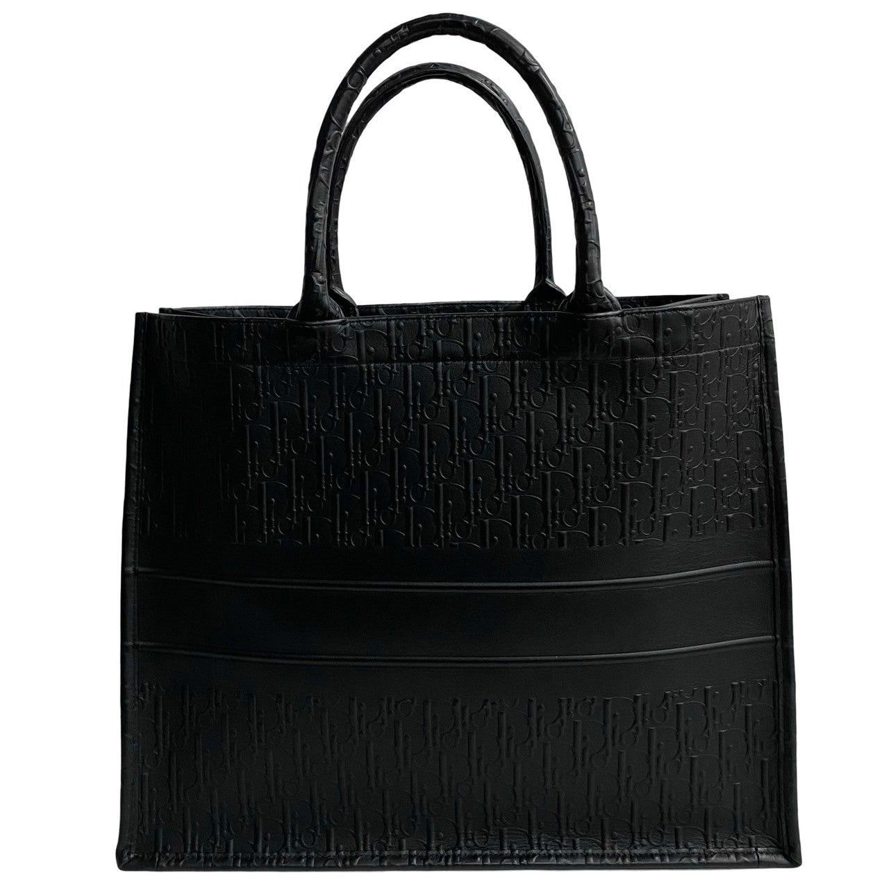 Dior Dior Tote Bag Black Leather Size ONE SIZE - 4 Thumbnail