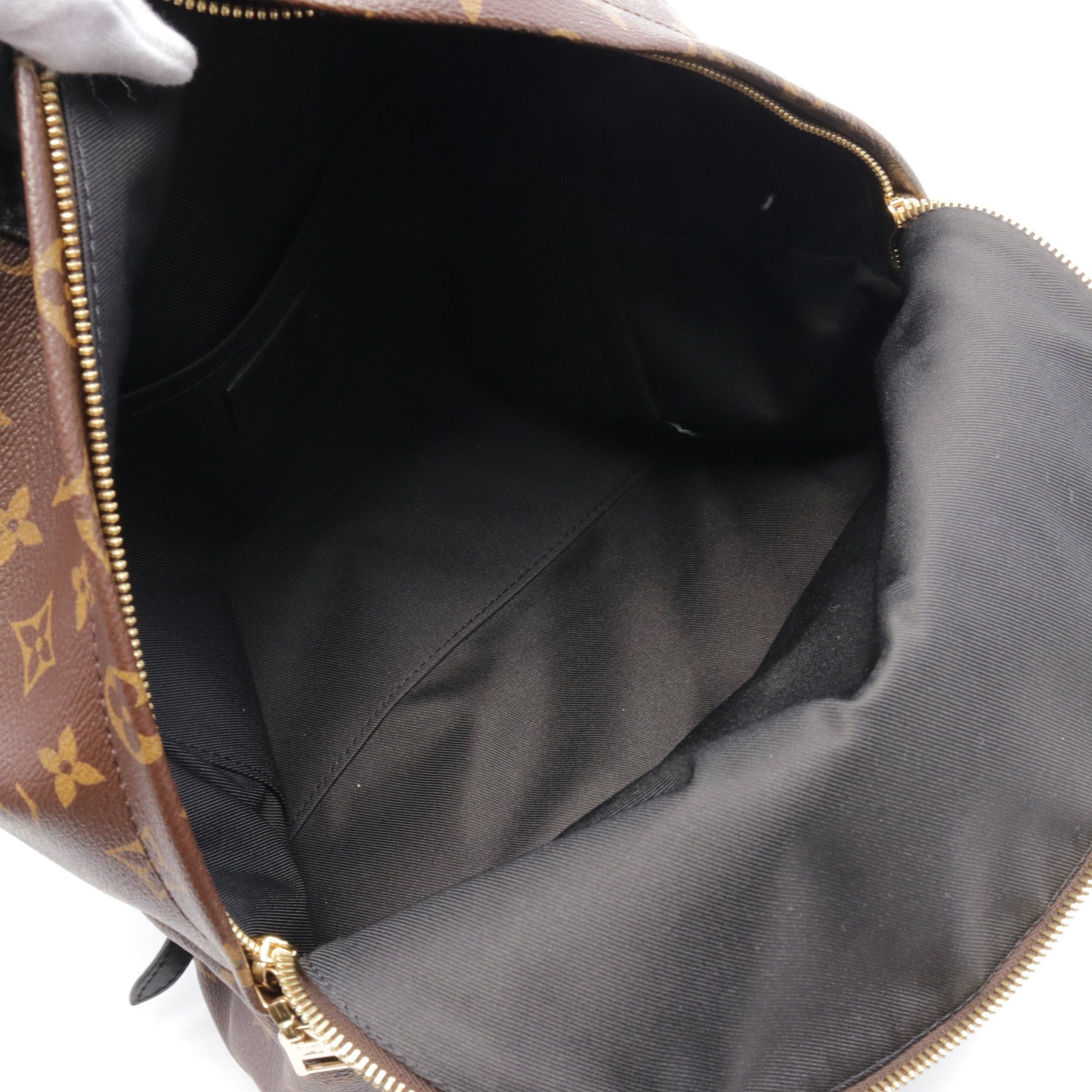 Louis Vuitton Louis Vuitton Palm Springs Backpack Mm Monogram Rucksack Leather Brown Size ONE SIZE - 3 Thumbnail