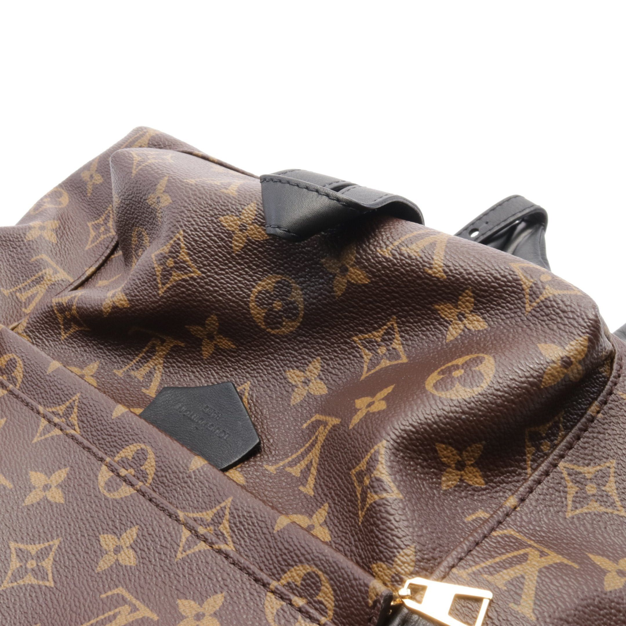 Louis Vuitton Louis Vuitton Palm Springs Backpack Mm Monogram Rucksack Leather Brown Size ONE SIZE - 6 Thumbnail