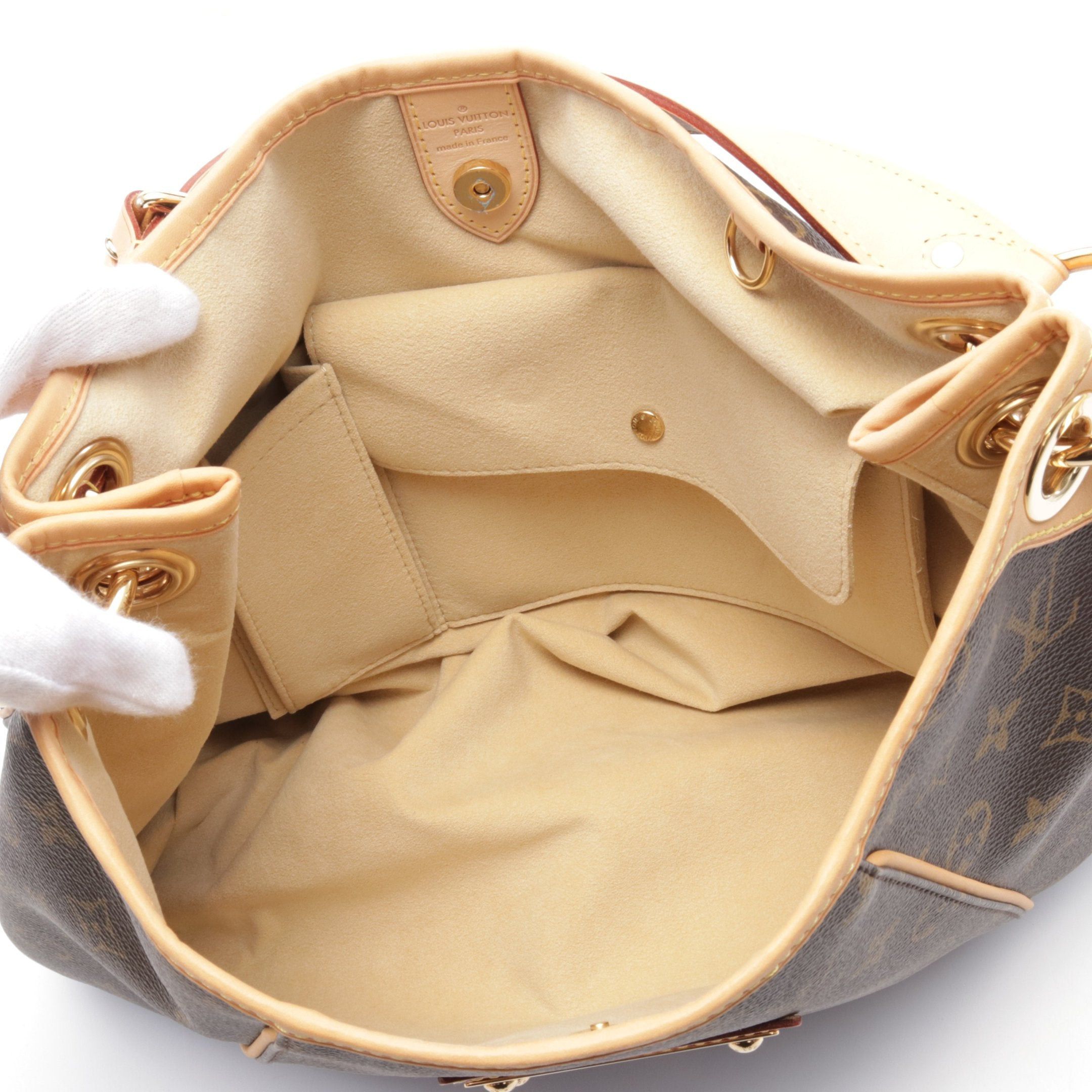Louis Vuitton Louis Vuitton Galliera Pm Monogram One Shoulder Bag Leather Brown Size ONE SIZE - 3 Thumbnail