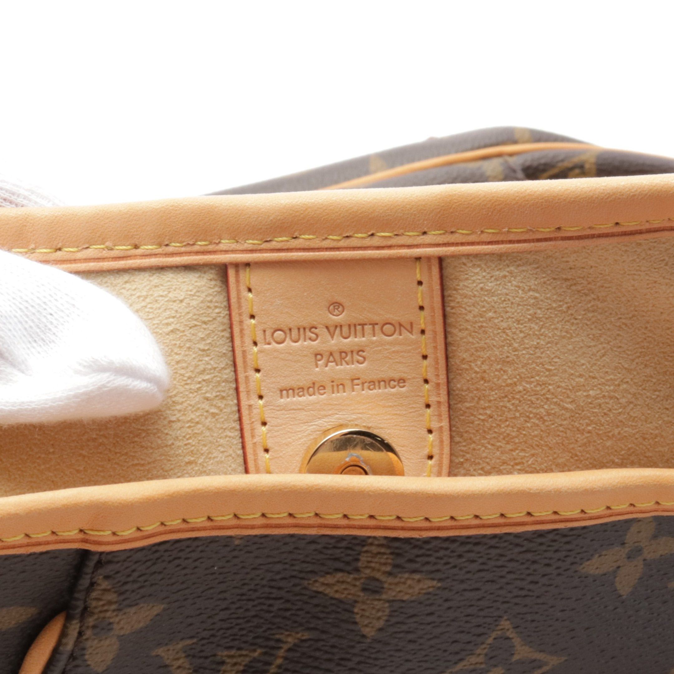 Louis Vuitton Louis Vuitton Galliera Pm Monogram One Shoulder Bag Leather Brown Size ONE SIZE - 4 Thumbnail