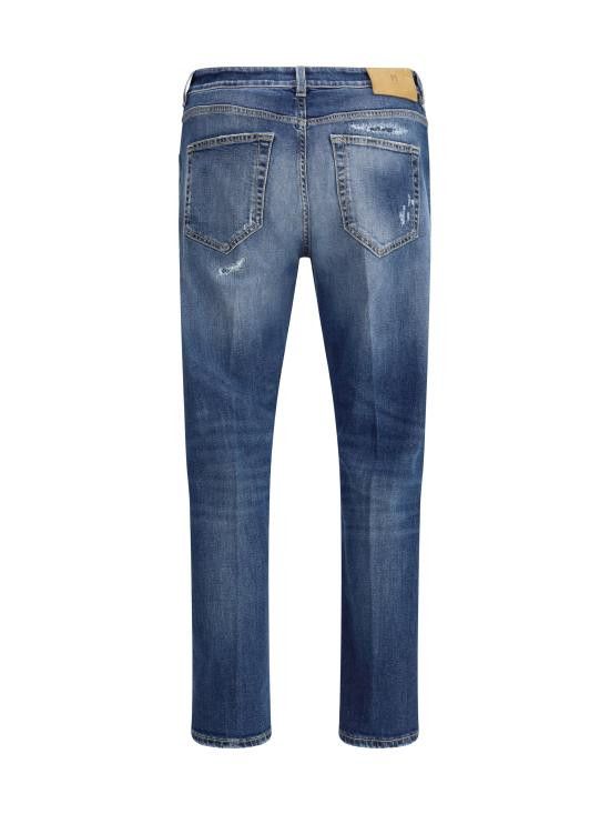 PT Torino PT TORINO Men Denim Pants C5TP05B0CA4820 MM85 BLUE Size US 32 / EU 48 - 2 Thumbnail