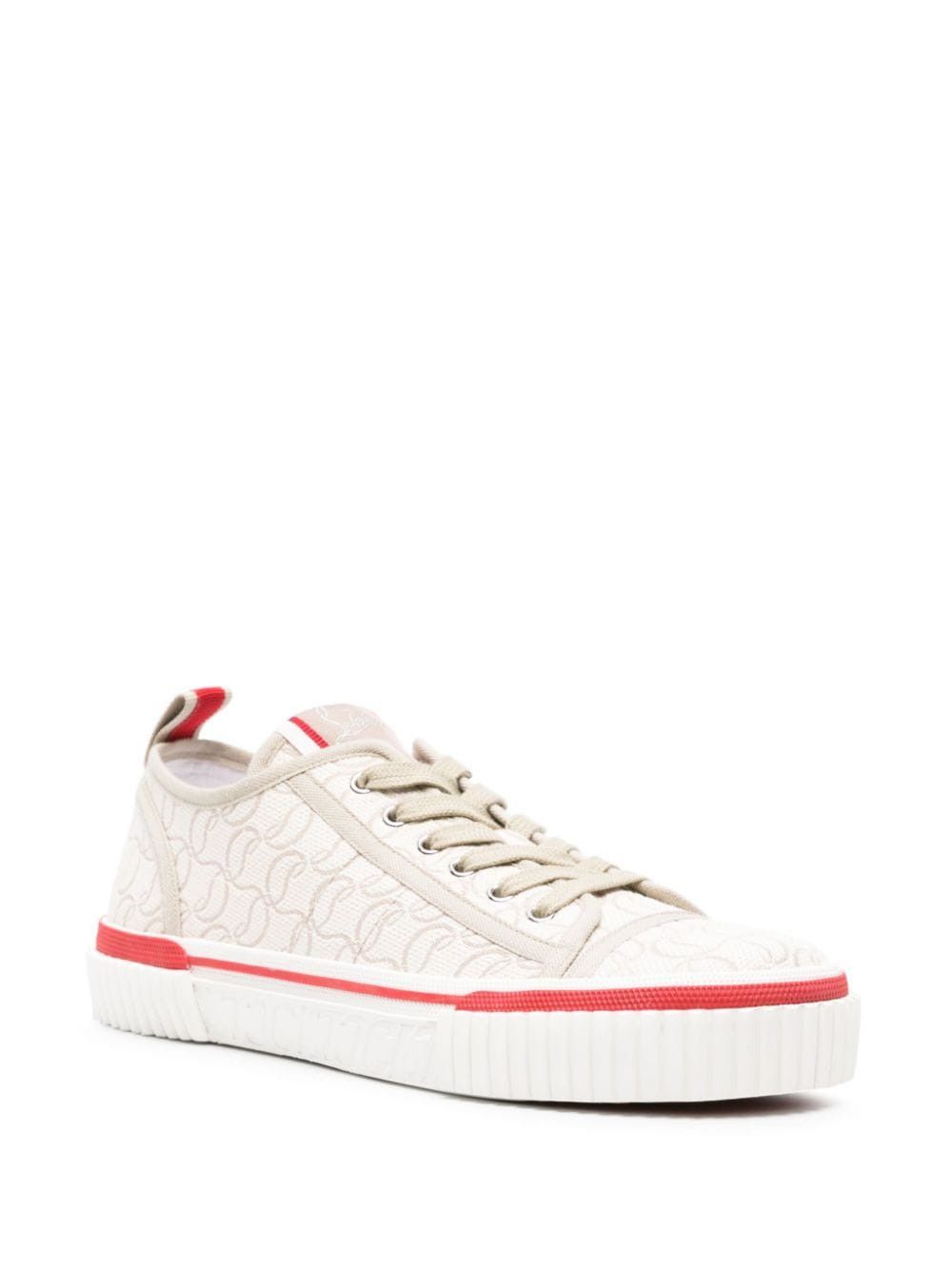 Christian Louboutin Pedro Junior Beige Size US 10.5 / EU 43-44 - 4 Thumbnail