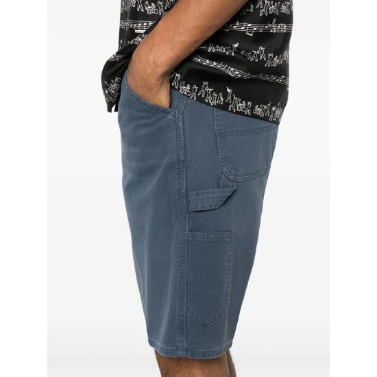 Carhartt CARHARTT Men Shorts I034797 2OT4O BLUE Size US 33 - 3 Thumbnail