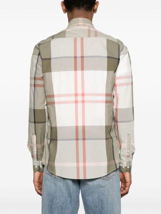Barbour BARBOUR Men Long Tops MSH5071 TN24 Green Size US XL / EU 56 / 4 - 4 Thumbnail