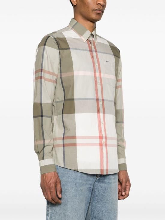 Barbour BARBOUR Men Long Tops MSH5071 TN24 Green Size US XL / EU 56 / 4 - 2 Thumbnail