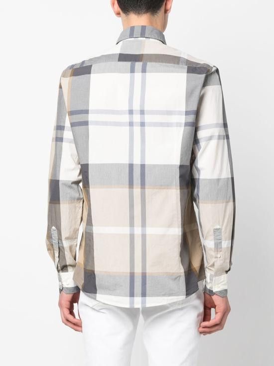 Barbour BARBOUR Men Long Tops MSH5071 TN88 Beige Size US XXL / EU 58 / 5 - 2 Thumbnail