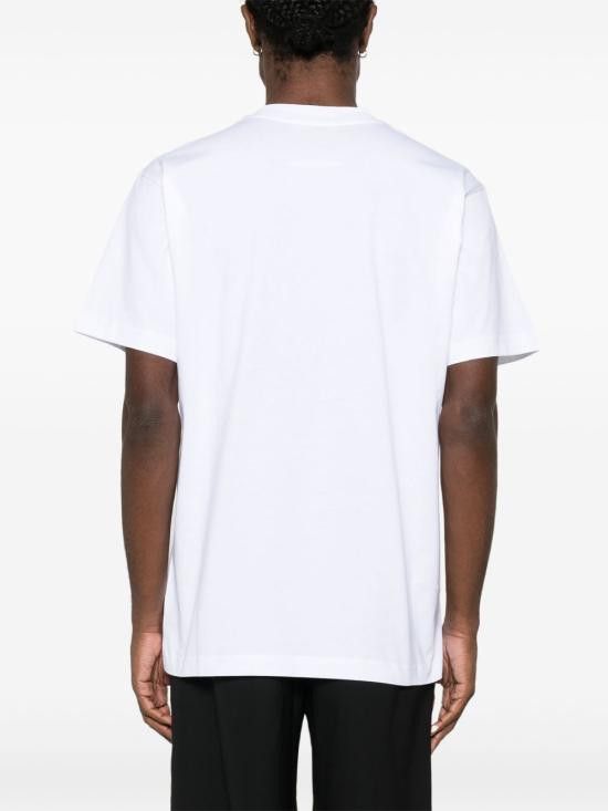 Moschino MOSCHINO Men T-Shirts 251ZZJ0723 02411001 White Size US M / EU 48-50 / 2 - 4 Thumbnail