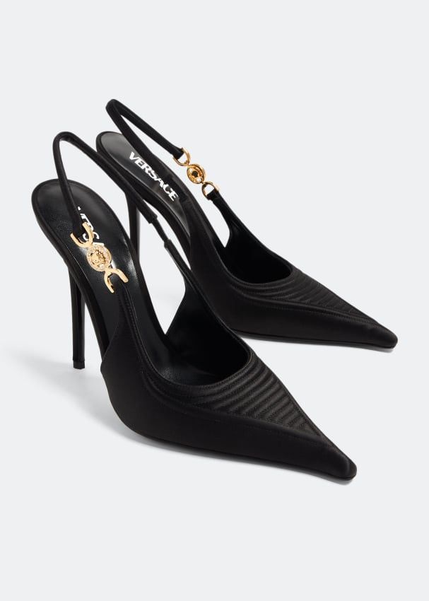 Versace Medusa ‘95 Corset Slingback Pumps 110mm SIZE 39