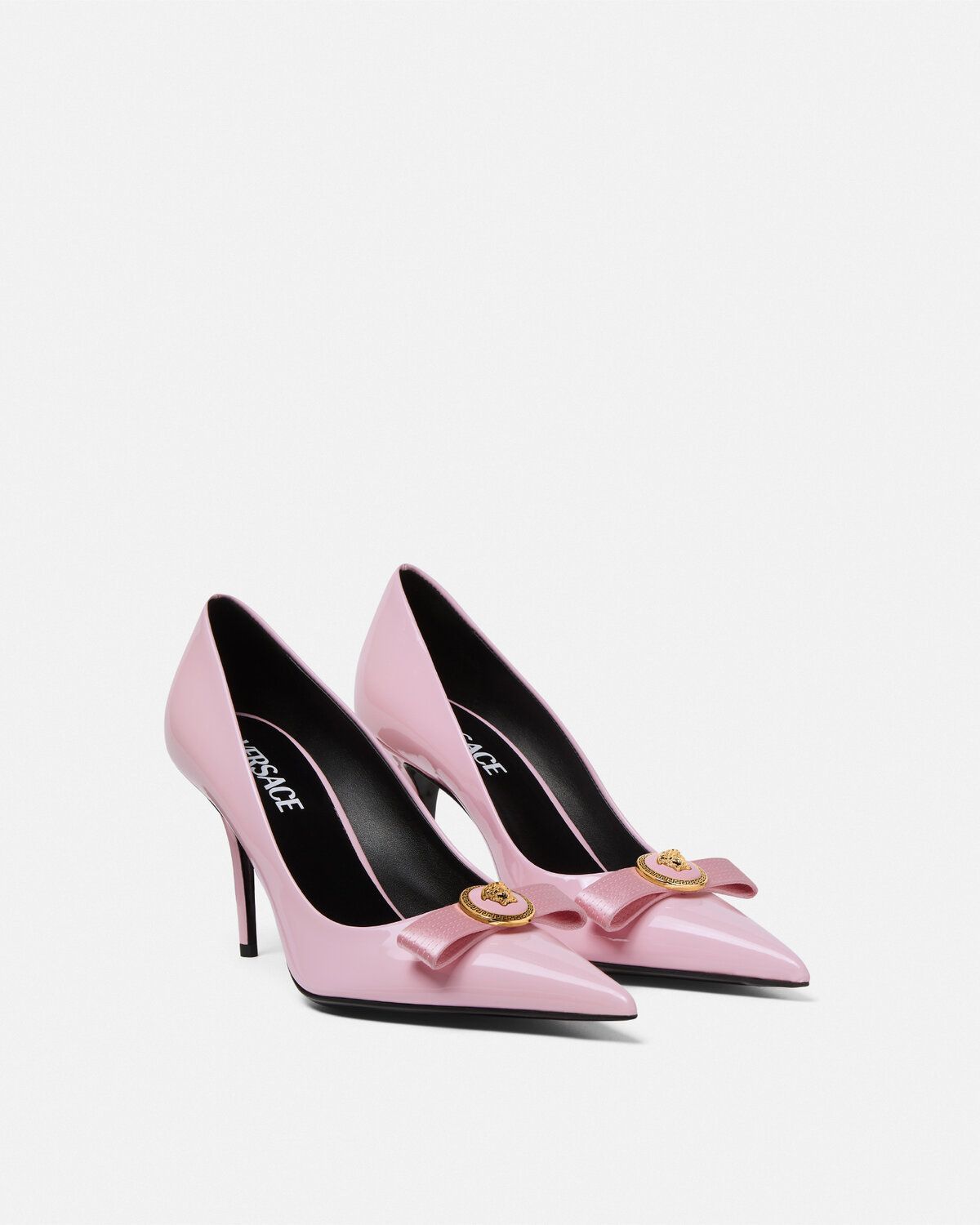 Versace Versace Gianni Ribbon Patent Pumps 85mm SIZE 38 Size ONE SIZE - 2 Thumbnail