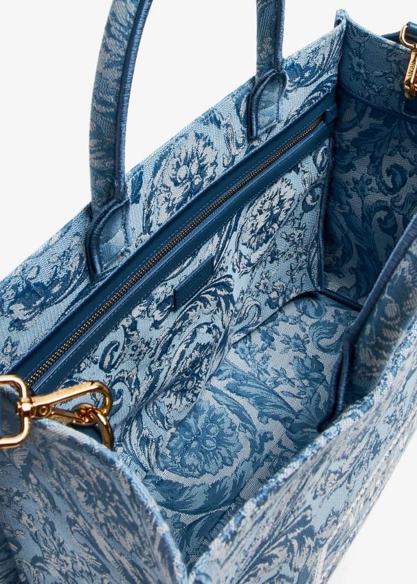Versace Versace Barocco Athena Medium Tote Bag Size ONE SIZE - 3 Thumbnail