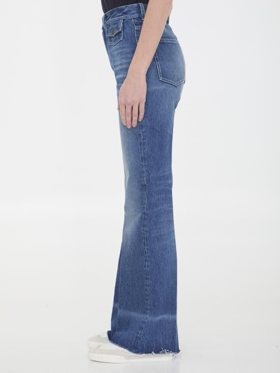 Chloe CHLOE Women Denim Pants CH25SDP03158 BLUE Size 28" / US 6 / IT 42 - 3 Thumbnail