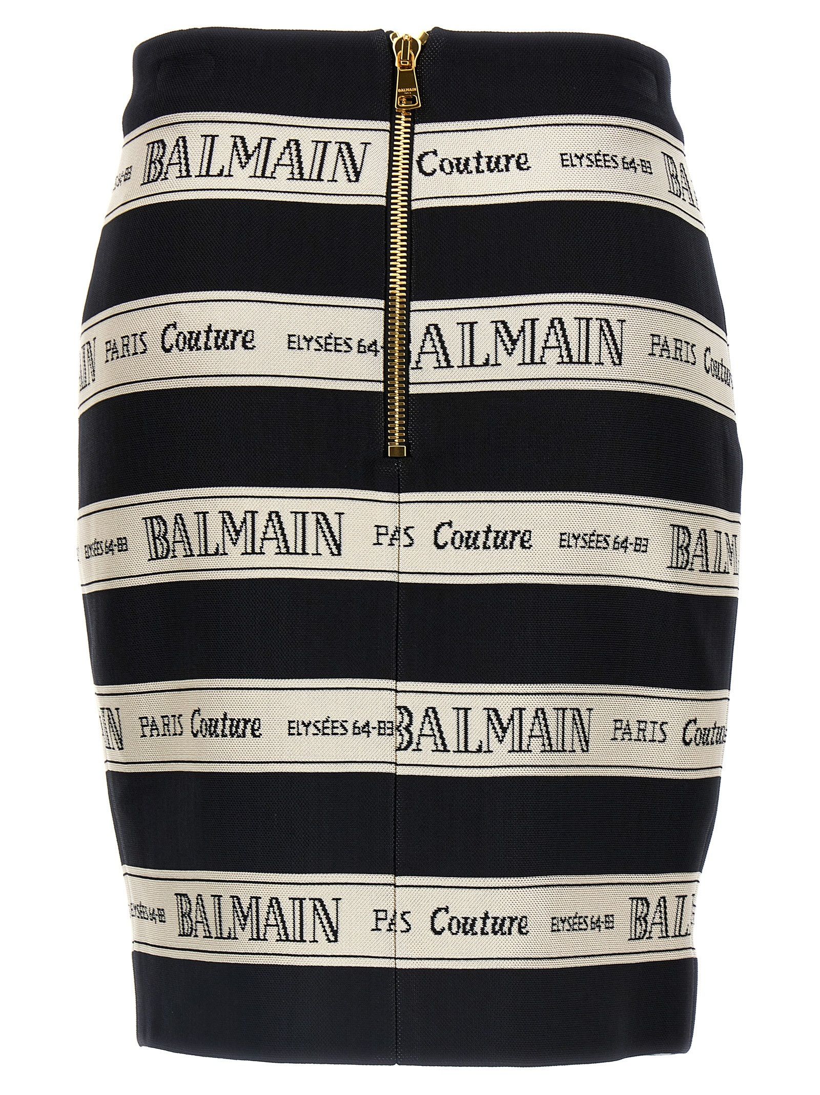 Balmain 'Nastro Balmain' Skirt Size 25" / US 0 / IT 36 - 2 Thumbnail