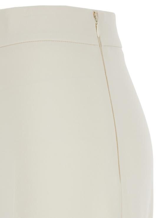 TWINSET TWINSET Women Straight Pants 251TP210200059 Beige Size 32" / US 10 / IT 46 - 3 Thumbnail