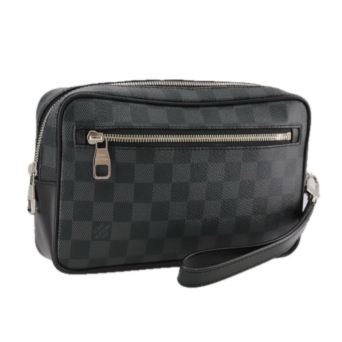 Louis Vuitton Kasaï Black Canvas Clutch Bag (Pre-Owned) Size ONE SIZE - 16 Thumbnail