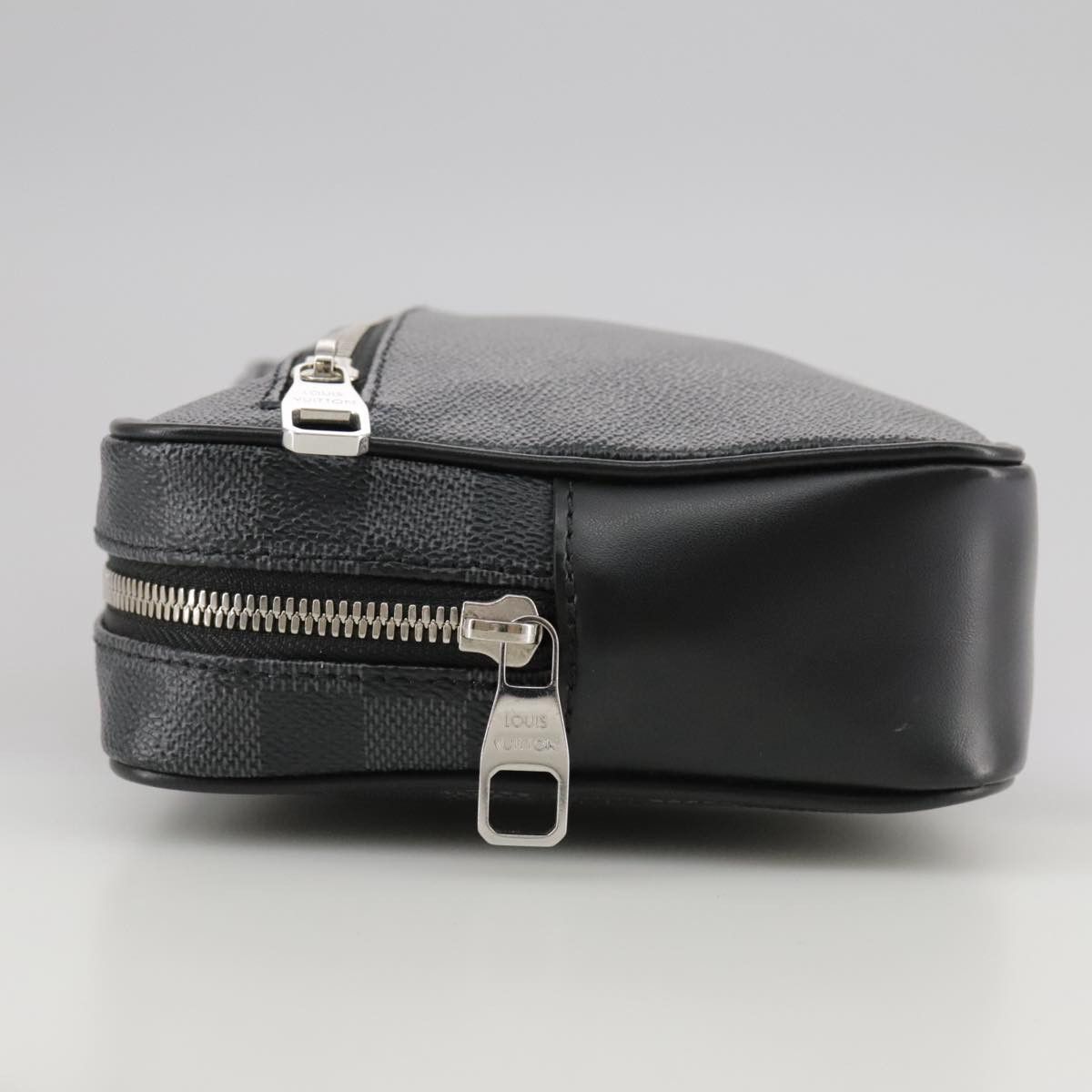 Louis Vuitton Kasaï Black Canvas Clutch Bag (Pre-Owned) Size ONE SIZE - 3 Thumbnail