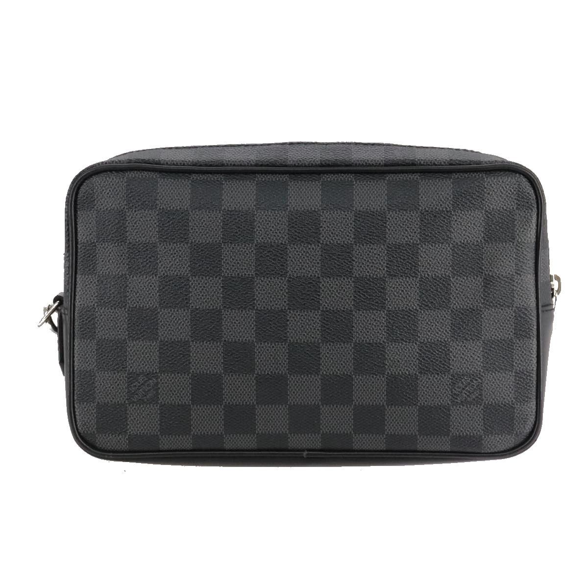 Louis Vuitton Kasaï Black Canvas Clutch Bag (Pre-Owned) Size ONE SIZE - 2 Thumbnail