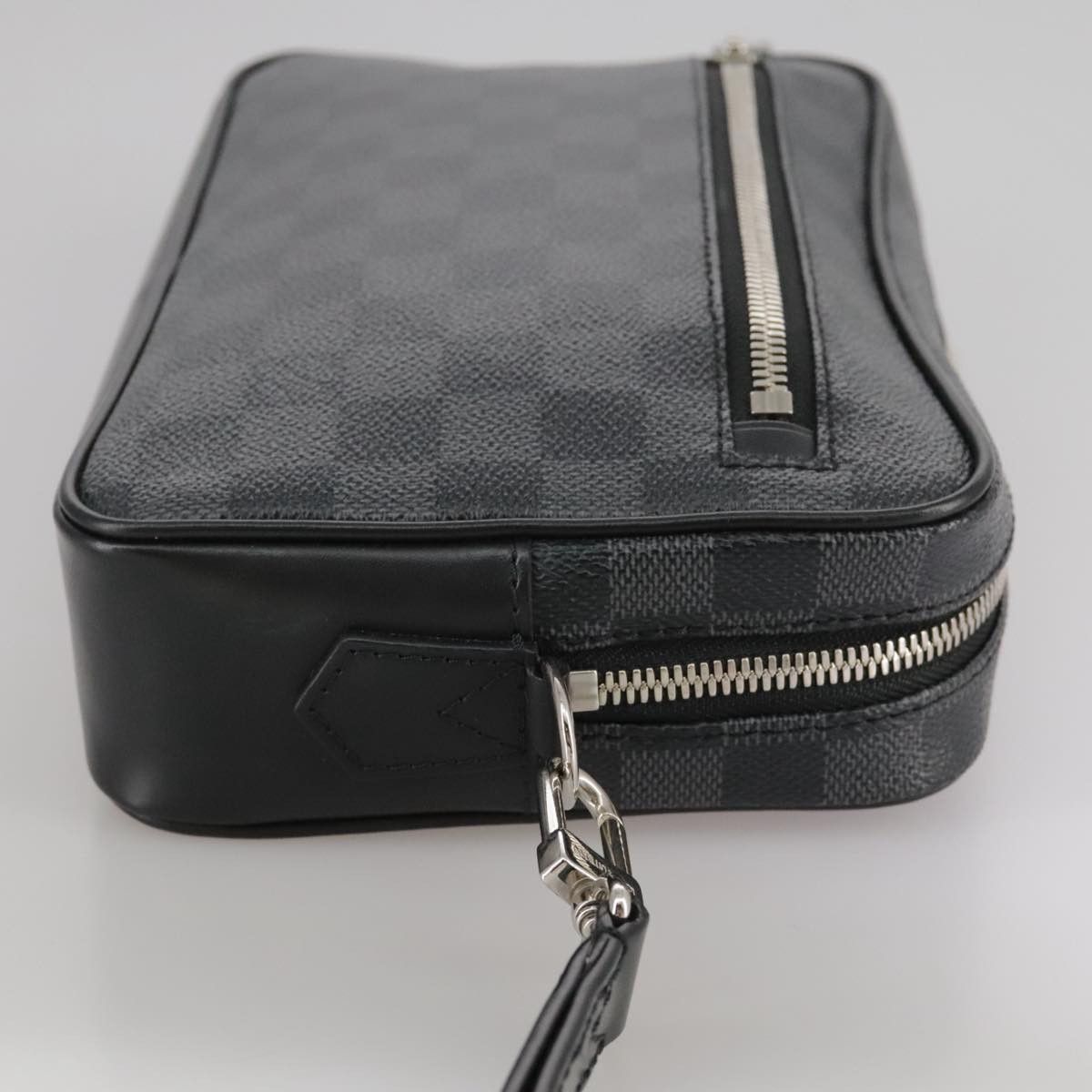 Louis Vuitton Kasaï Black Canvas Clutch Bag (Pre-Owned) Size ONE SIZE - 4 Thumbnail