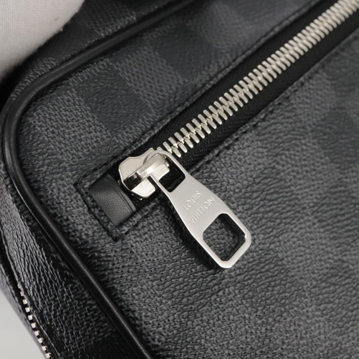 Louis Vuitton Kasaï Black Canvas Clutch Bag (Pre-Owned) Size ONE SIZE - 10 Thumbnail