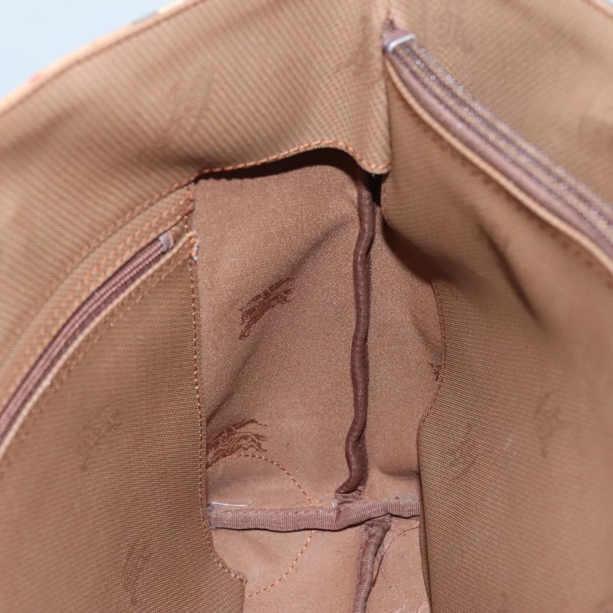 Burberry Nova Check Beige Canvas Tote Bag (Pre-Owned) Size ONE SIZE - 18 Thumbnail