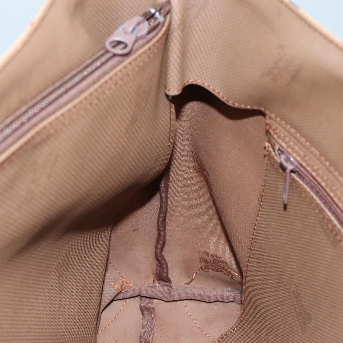Burberry Nova Check Beige Canvas Tote Bag (Pre-Owned) Size ONE SIZE - 19 Thumbnail