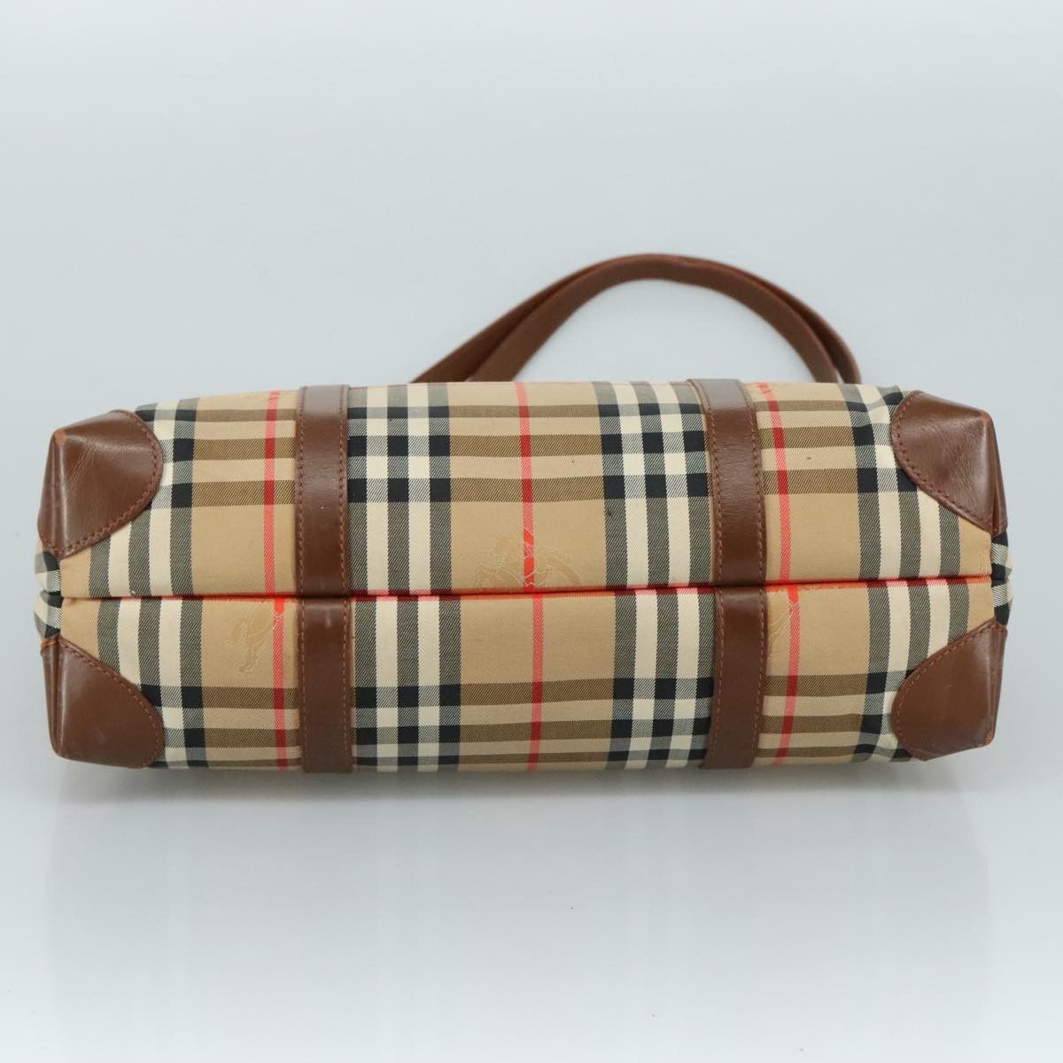 Burberry Nova Check Beige Canvas Tote Bag (Pre-Owned) Size ONE SIZE - 17 Thumbnail