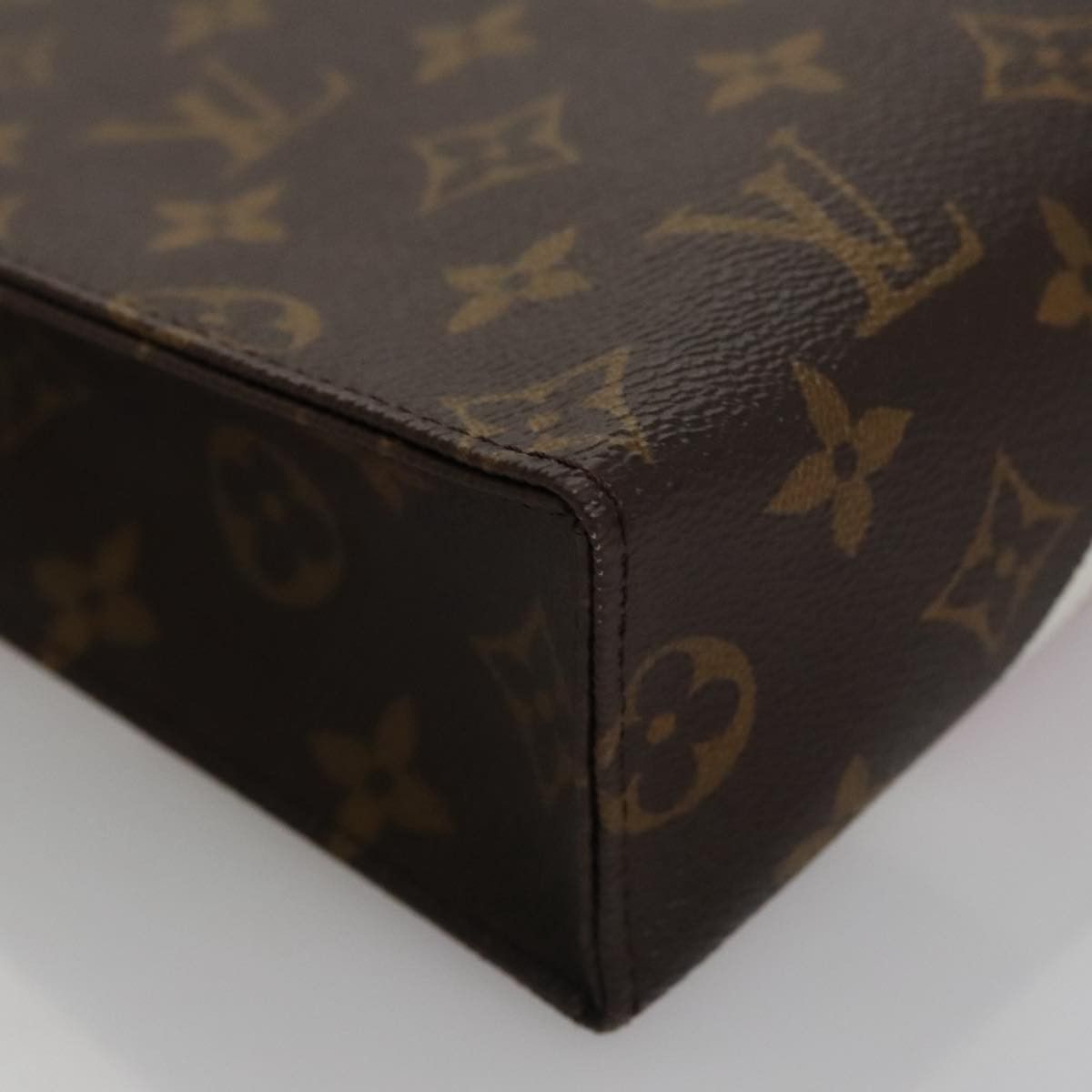 Louis Vuitton Trousse De Toilette Brown Canvas Clutch Bag (Pre-Owned) Size ONE SIZE - 5 Thumbnail