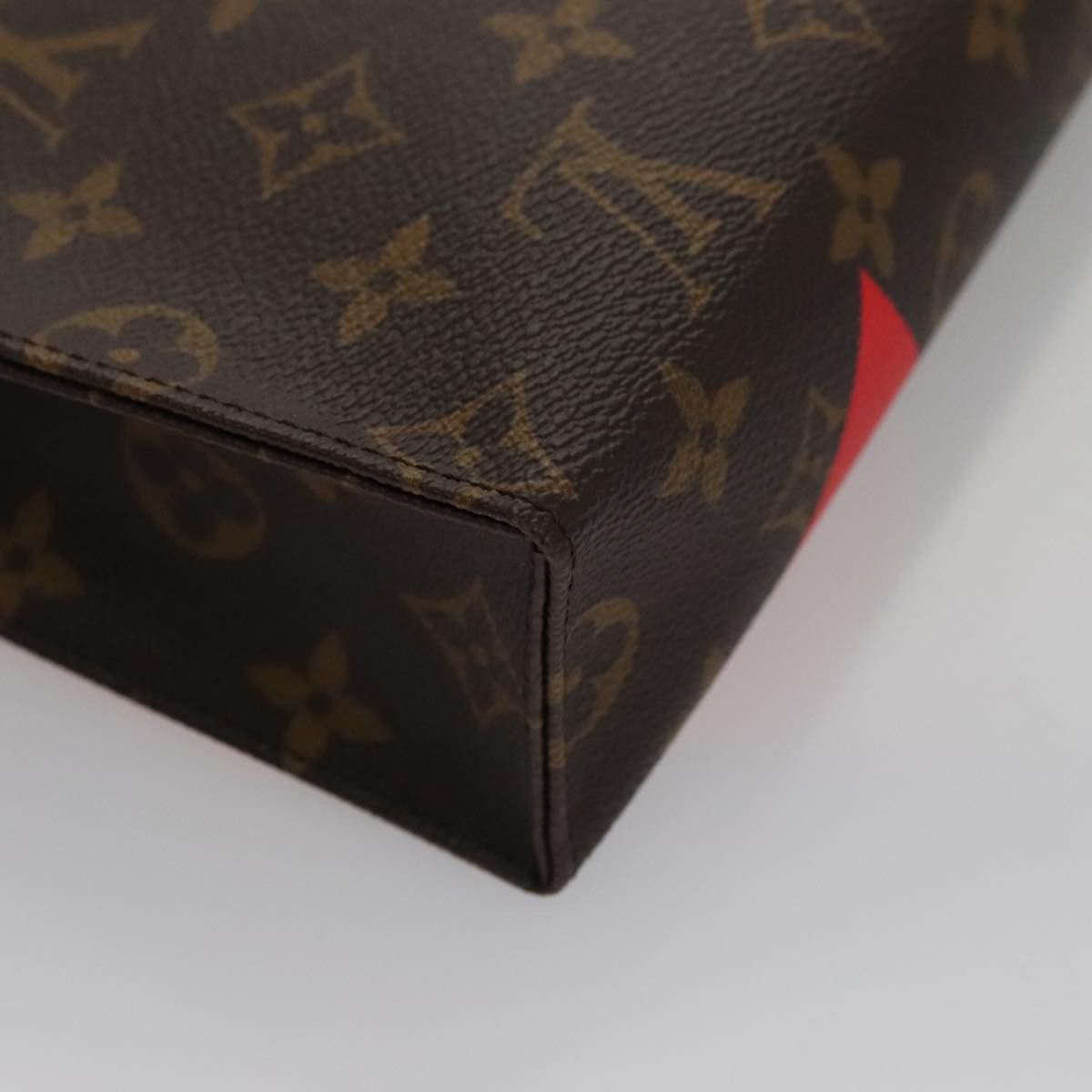 Louis Vuitton Trousse De Toilette Brown Canvas Clutch Bag (Pre-Owned) Size ONE SIZE - 7 Thumbnail