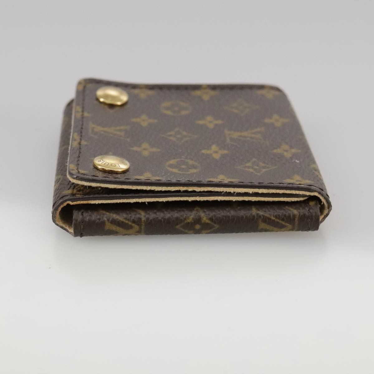 Louis Vuitton Jewelry Case Brown Canvas Wallet (Pre-Owned) Size ONE SIZE - 5 Thumbnail
