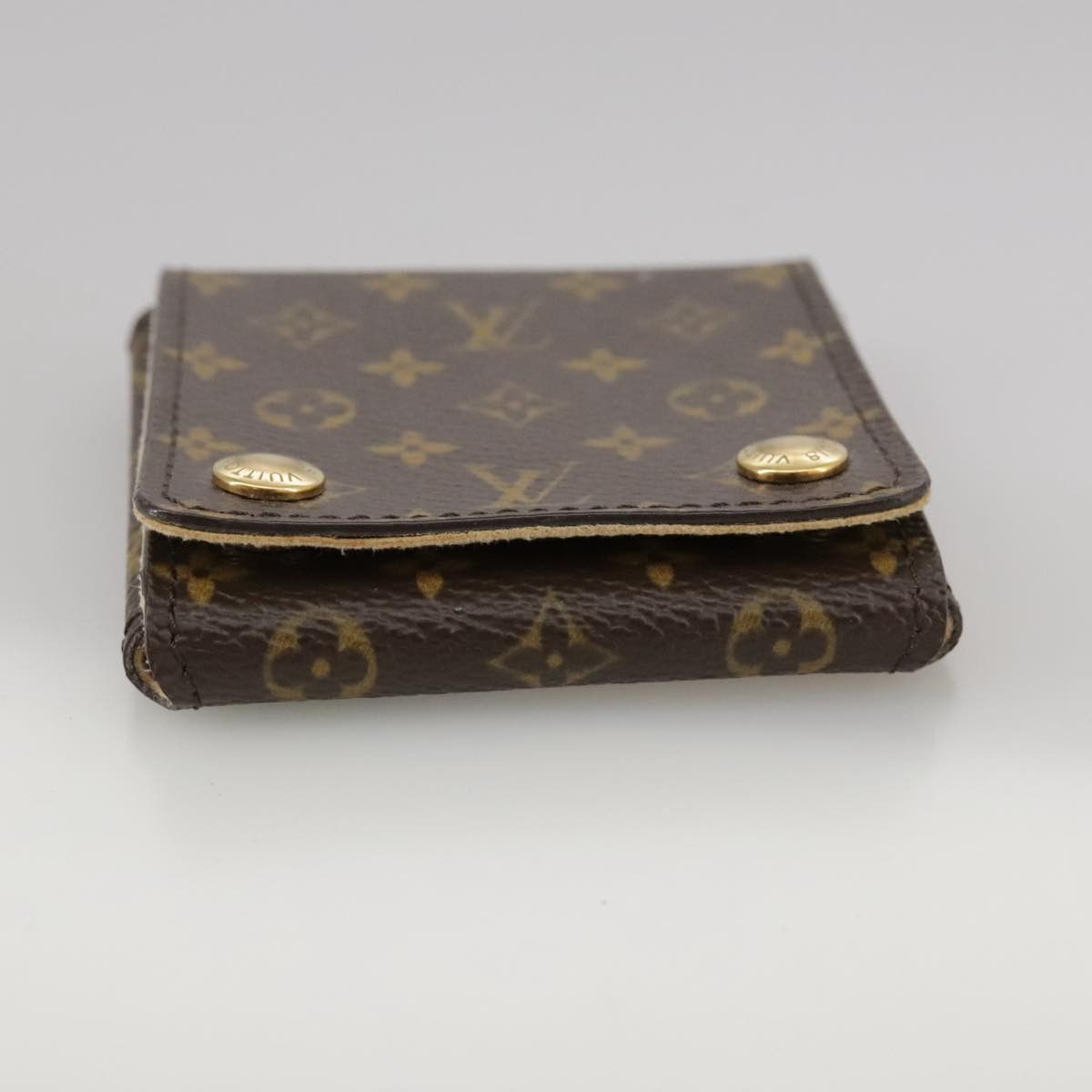 Louis Vuitton Jewelry Case Brown Canvas Wallet (Pre-Owned) Size ONE SIZE - 7 Thumbnail