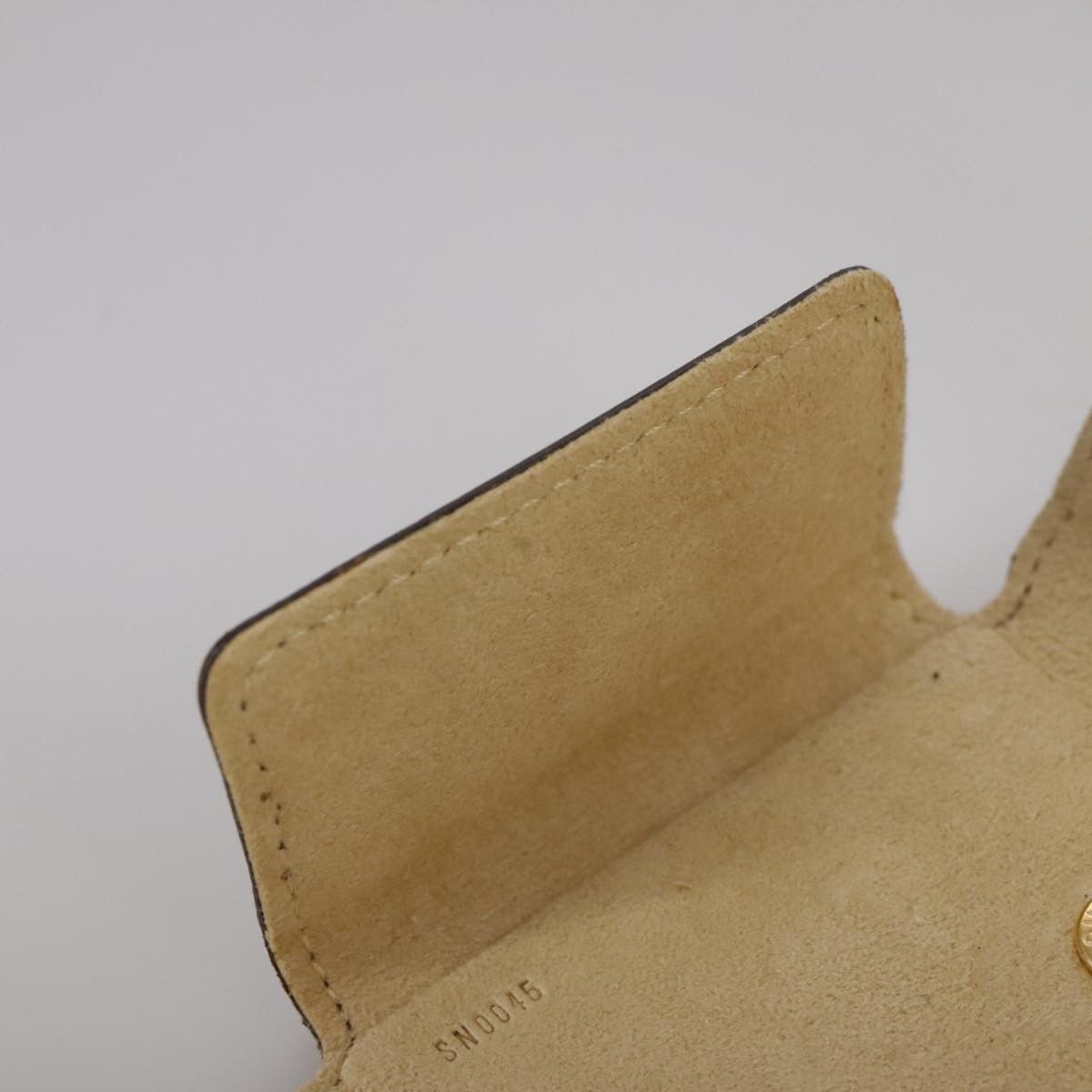 Louis Vuitton Jewelry Case Brown Canvas Wallet (Pre-Owned) Size ONE SIZE - 15 Thumbnail